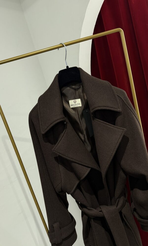 Cappotto moro modello British - immagine 4