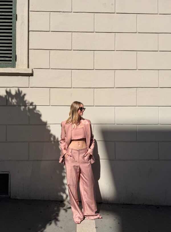 Pantalone Palazzo Rosa “Muse”