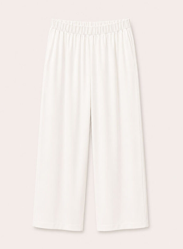 Pantalone Completo Fluido Manica Corta Bianco - immagine 1