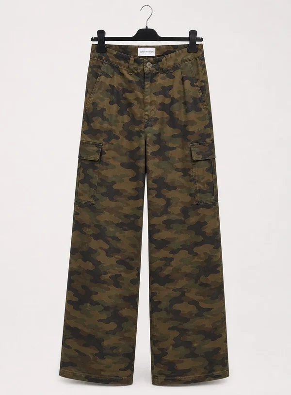 Pantalone Military con Pinces - immagine 1