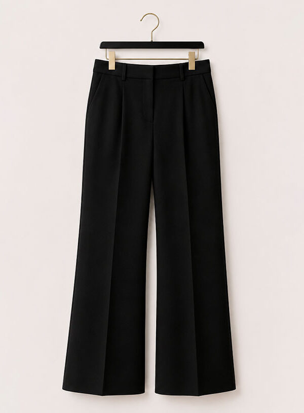 Pantalone Completo Fluido Manica Lunga Nero - immagine 1