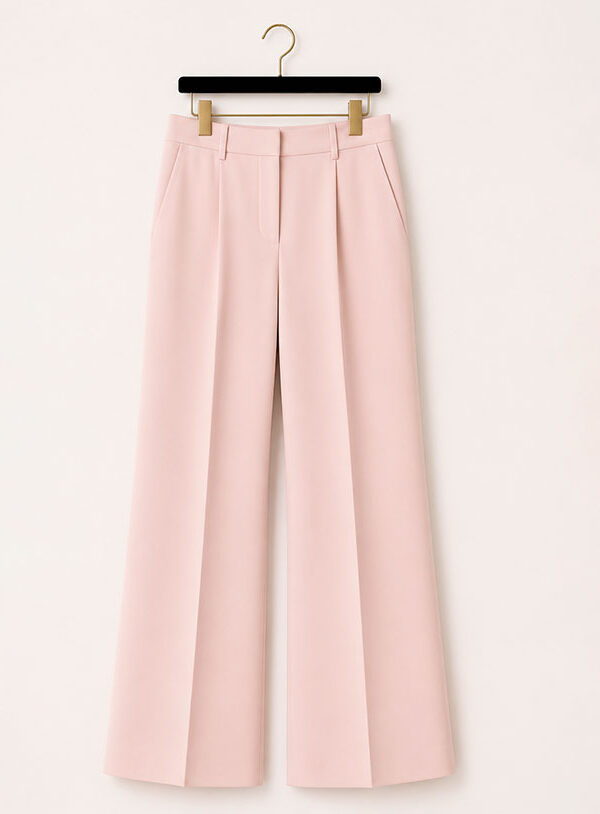 Pantalone Completo Rosa Viscosa - immagine 1