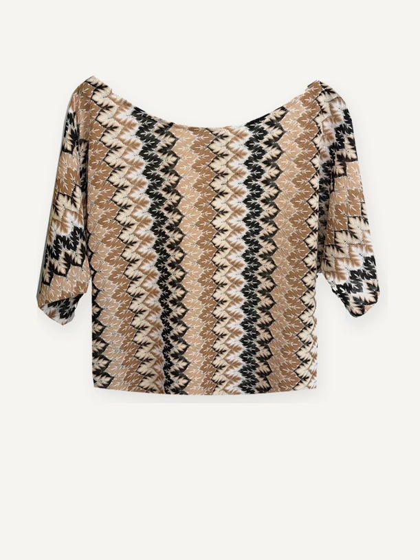t-shirt fantasia chevron