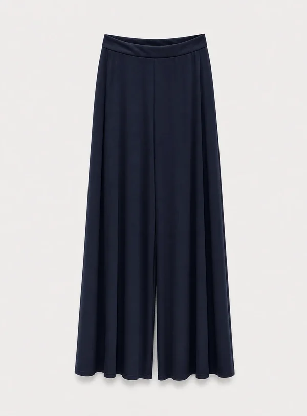 pantalone basico blu