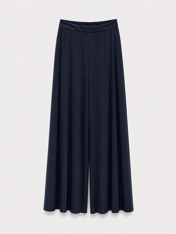 pantalone basico blu