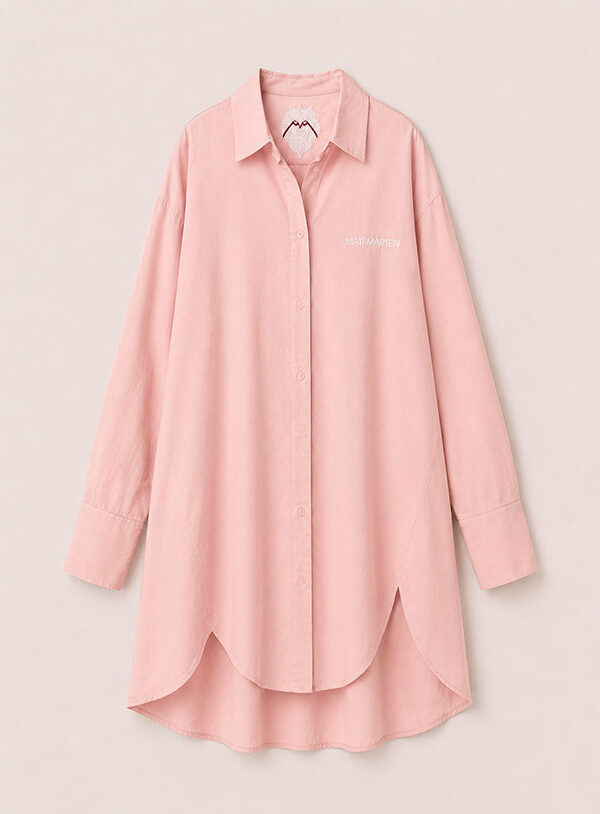 Maxi camicia Rosa - immagine 1