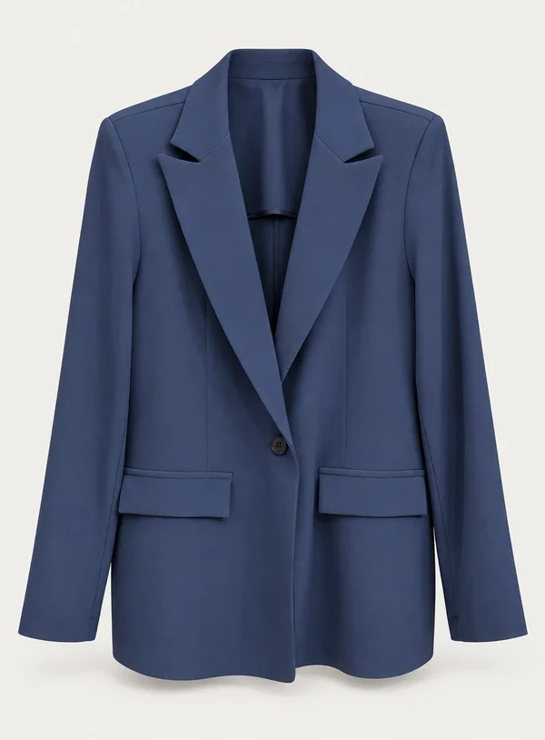 Giacca Completo Fluido Blu - immagine 1