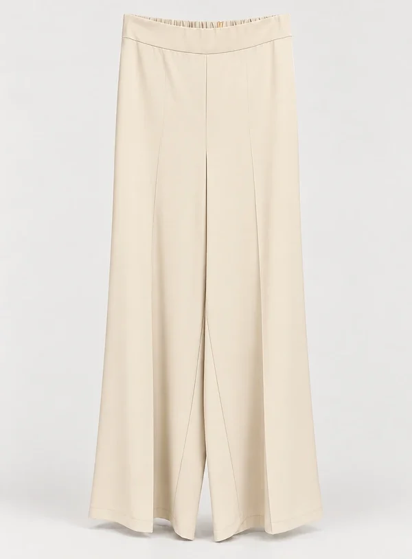 Pantalone Completo Fluido Panna - immagine 1