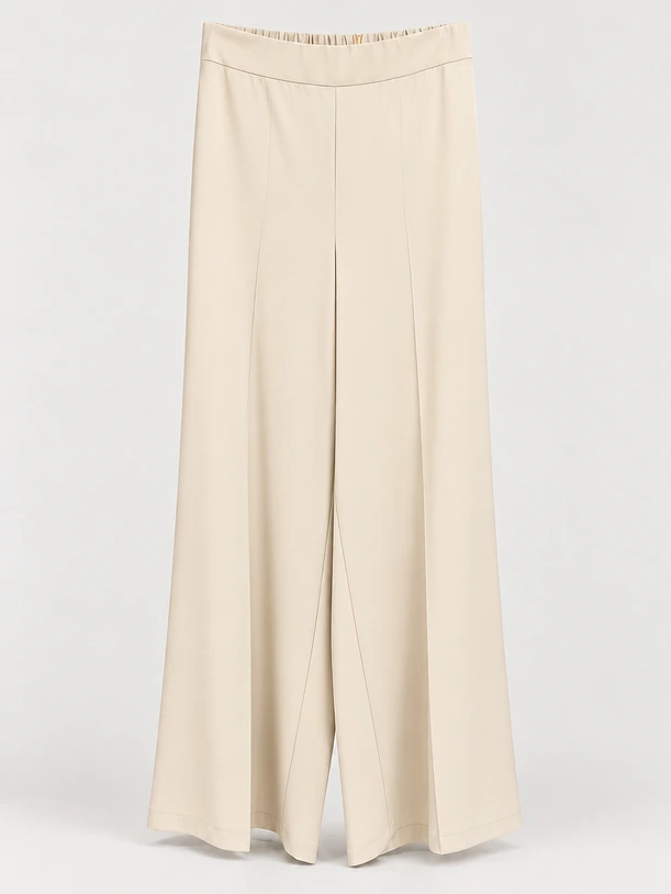 Pantalone Completo Fluido Panna