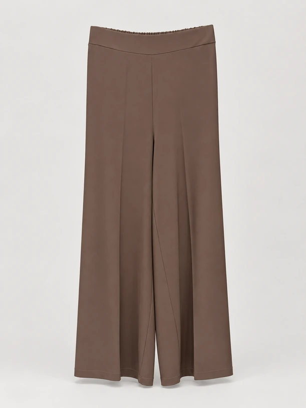 Pantalone Completo Fluido Marrone